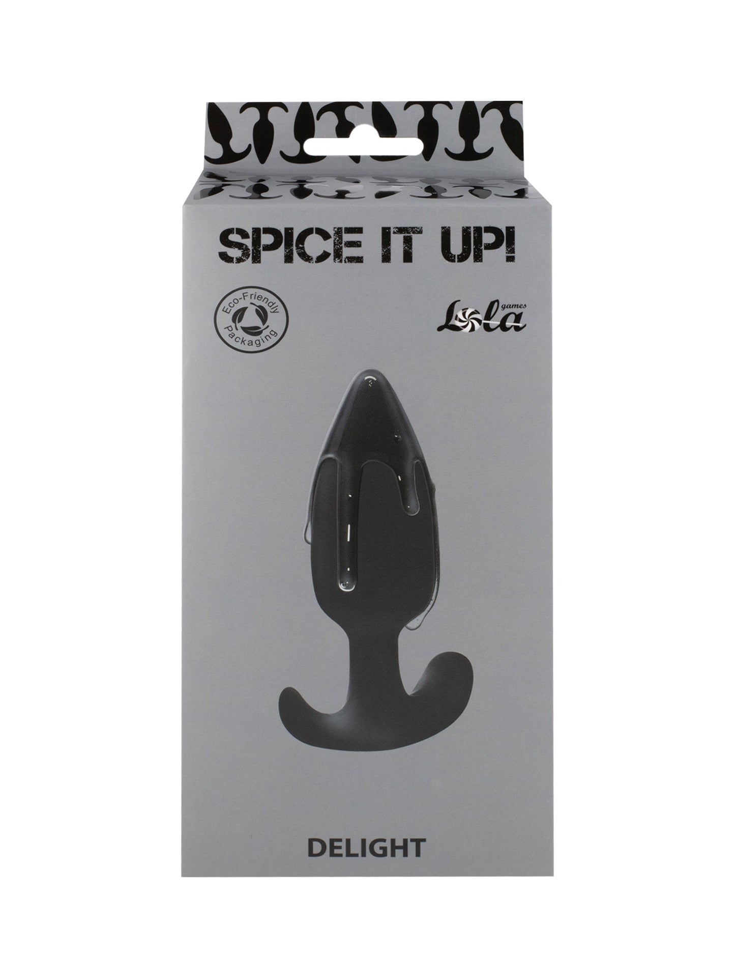 Lola Games - Plug Anale con Pallina in Metallo Delight - Nero