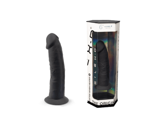Silexd - Dildo Premium Silicone Mod.2 6'' - Nero