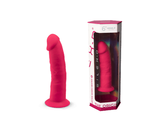 Silexd - Dildo Premium Silicone Mod.2 6" - Rosa