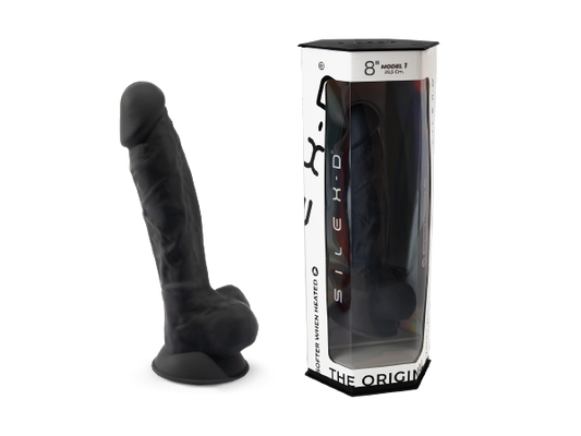 Silexd - Dildo Premium Silicone Mod.1 8'' - Nero