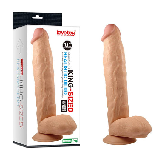 Dildo realistico leggendario King-Size da 11 pollici