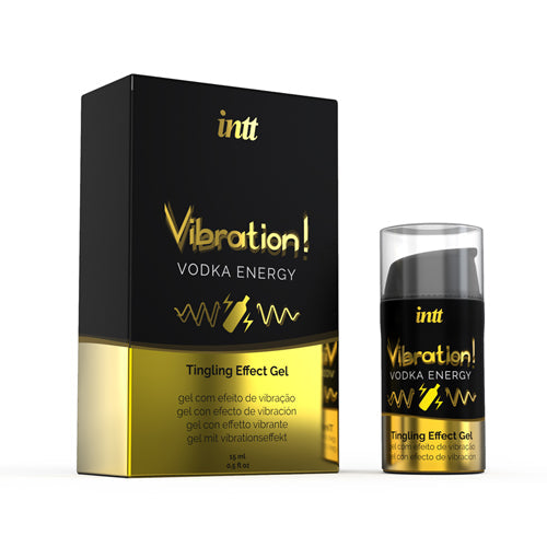 Intt - Gel Vibrante Vodka Energy - 15 ml
