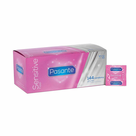 Pasante - Preservativi Sensitive Feel - Scatola da 144 Pezzi