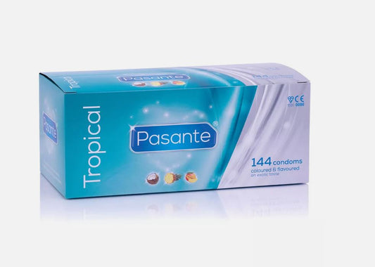 Pasante - Preservativi Tropical - Scatola da 144 Pezzi