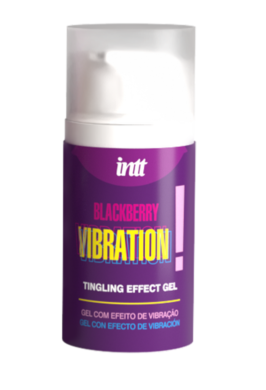 Intt - Gel Vibrante Black Berry - 15 ml