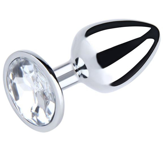 Fantasy Toys - Plug in Alluminio con Gioiello Argento - S