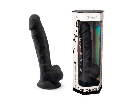 Silexd - Dildo Premium Silicone Mod.1 9'' - Nero