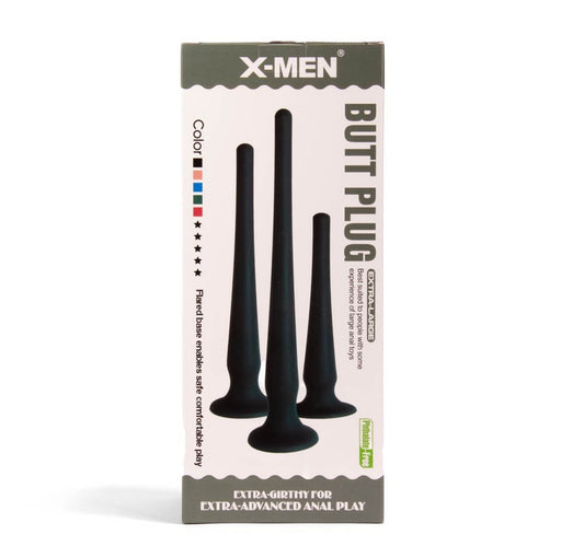 Plug anale X-MEN taglia S nero