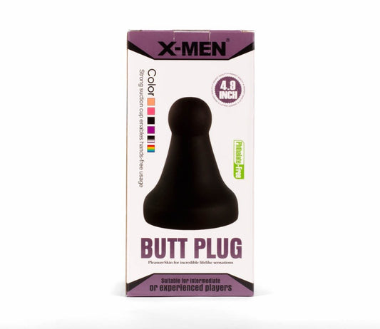 Plug anale X-MEN 4.8" Nero