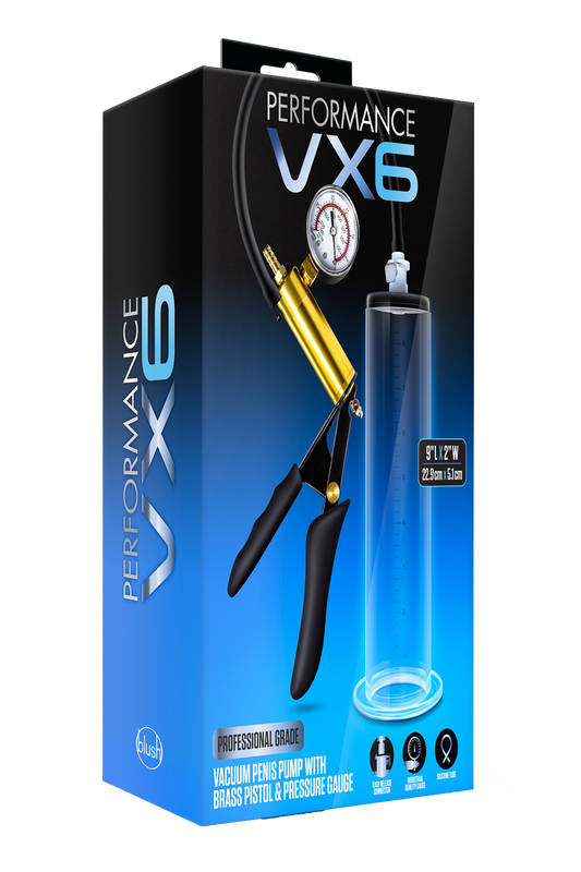 POMPA PER PENE A VUOTO PERFORMANCE VX6 TRASPARENTE