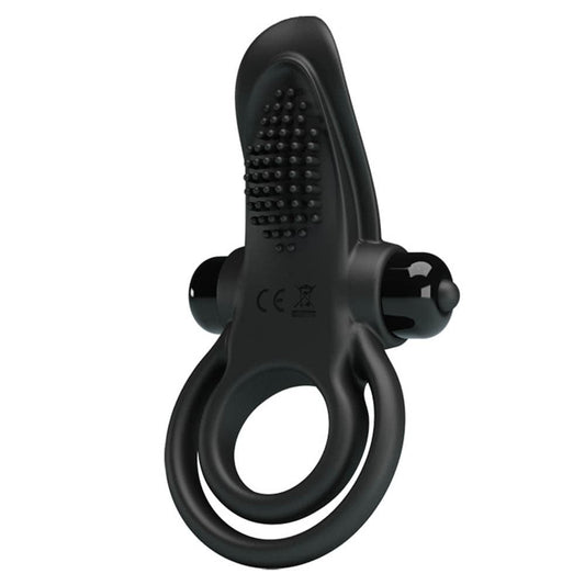 Anello per pene Pretty Love Vibrant Nero