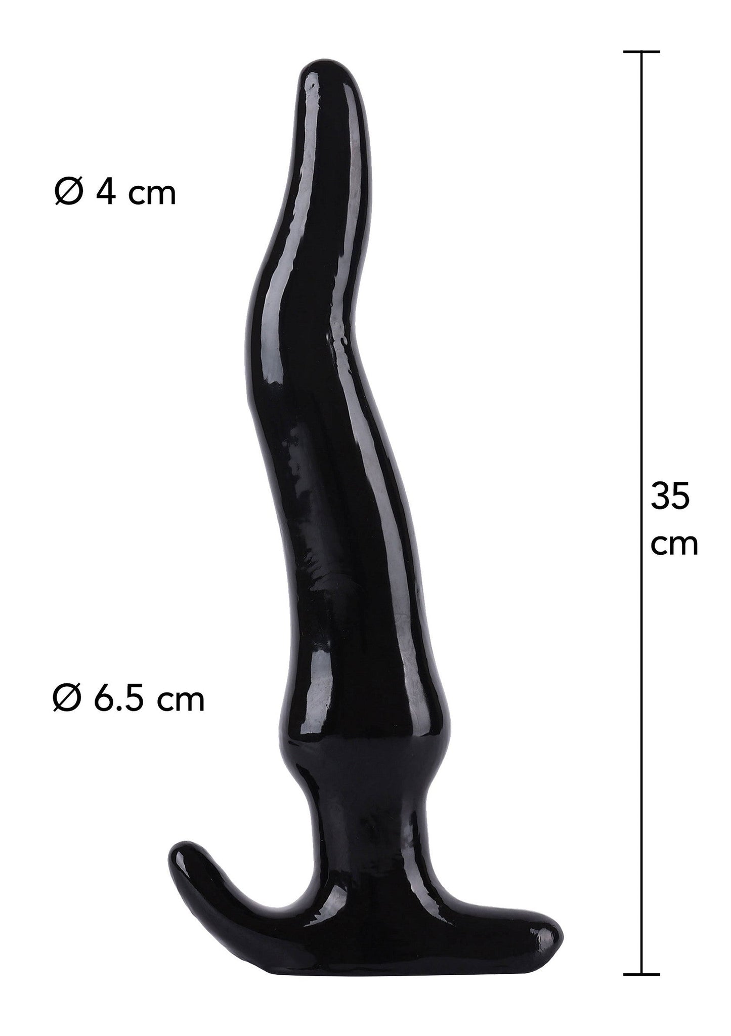 Slider anale 35 cm nero