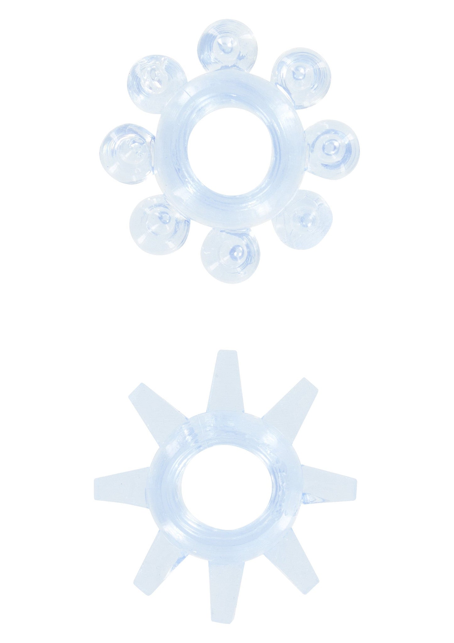 Anelli elastici Power Stretchy 2 pezzi trasparenti