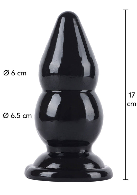 Palline anali grandi 17 cm nere